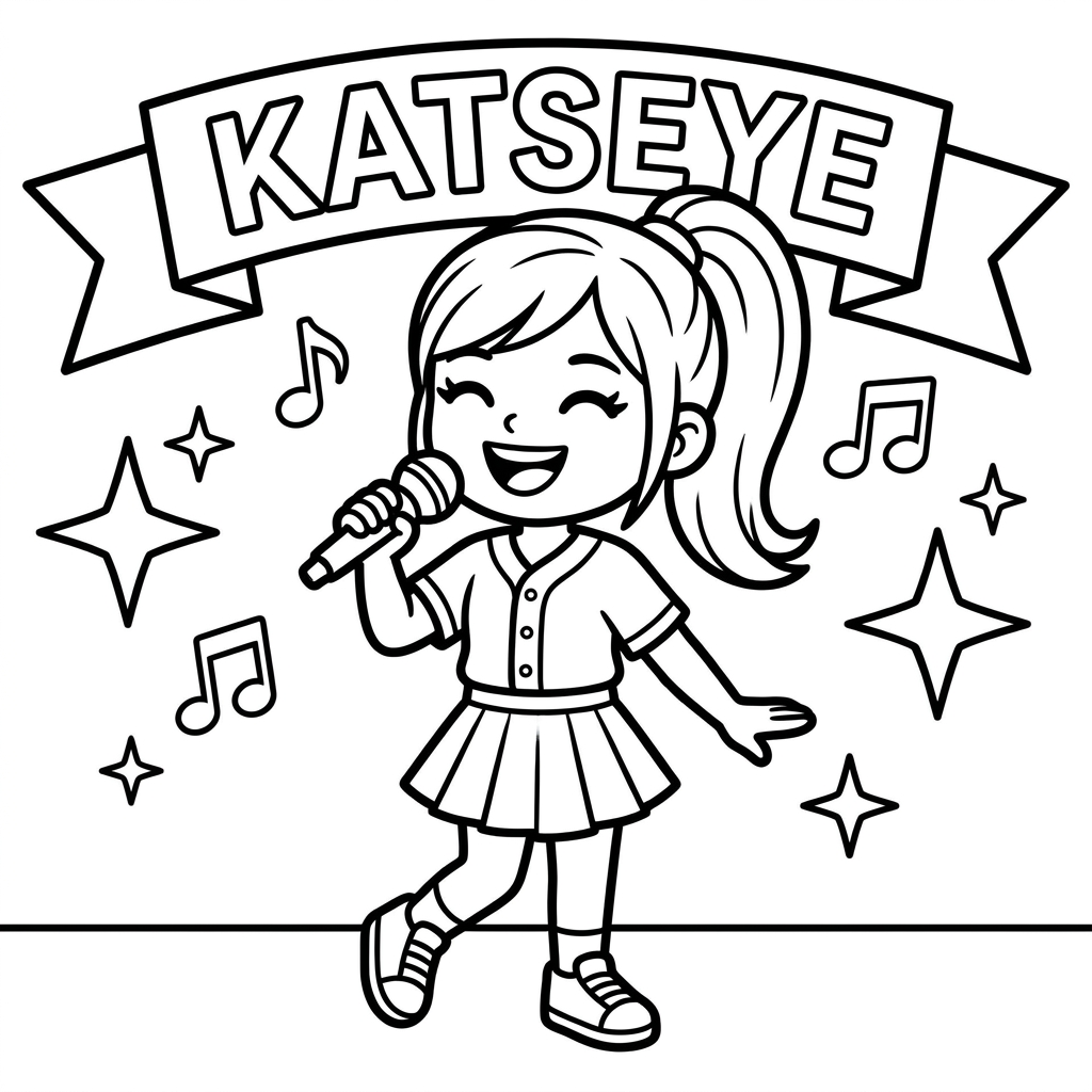 KATSEYE Colored Pages Small
